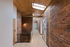 a preserved brick is a must for industrial interiors
