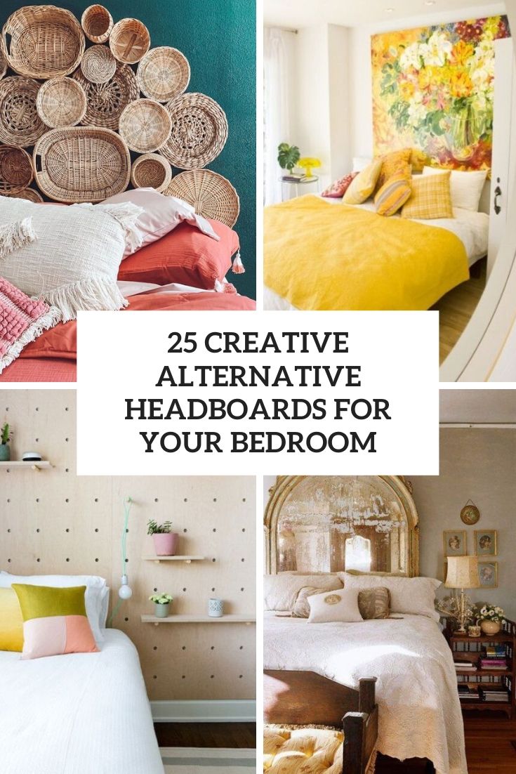 creative alternative headboards for your bedroom cover