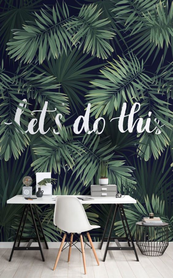 23 Bright Tropical Home Office Decor Ideas DigsDigs