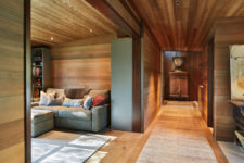 06 There’s much natural wood cladding the interiors to make them warm and welcoming