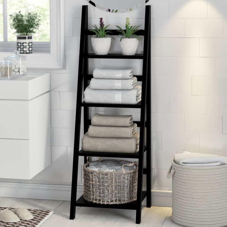 28 Bathroom Towel Storage Ideas That Are Pretty and Practical