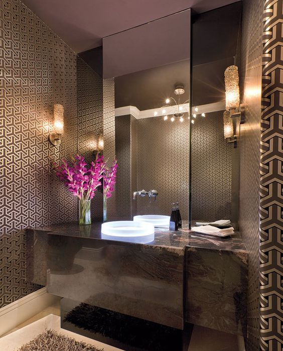 25 Refined Brown Bathroom Decor Ideas DigsDigs
