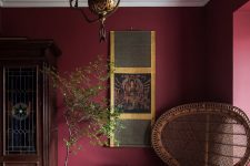 an eclectic interior is always so unique