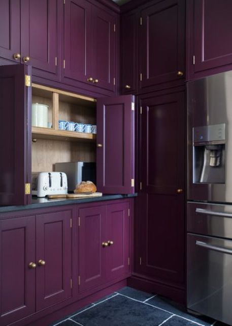 kitchen king 6 pcs luxury purple