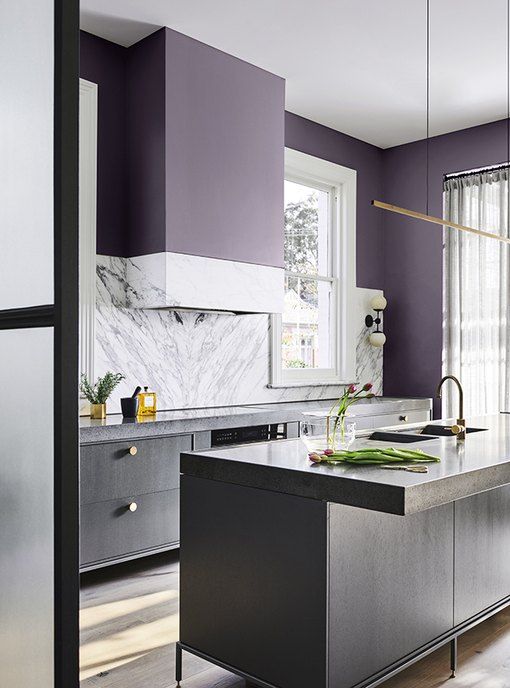 Purple Kitchen Inspiration Ideas