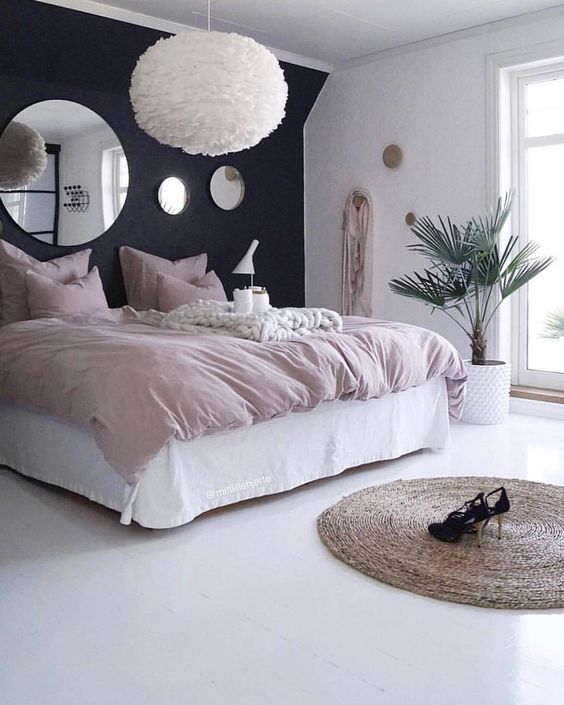 25 Refined Pink And Black Bedroom Decor Ideas DigsDigs