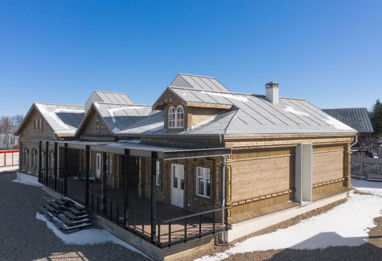 Contemporary Russian Country House With Vernacular Architecture