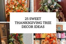 25 sweet thanksgiving tree decor ideas cover