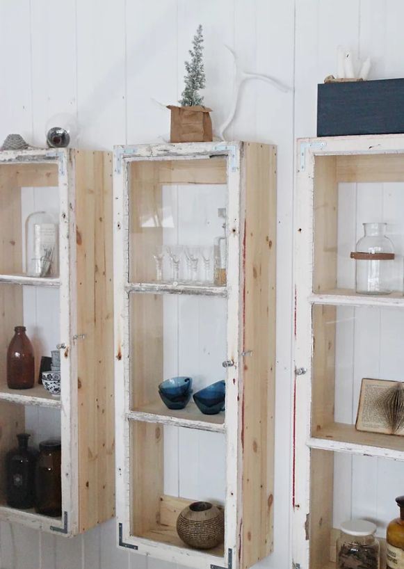 25 Ways To Use Old Window Frames In Your Home Digsdigs