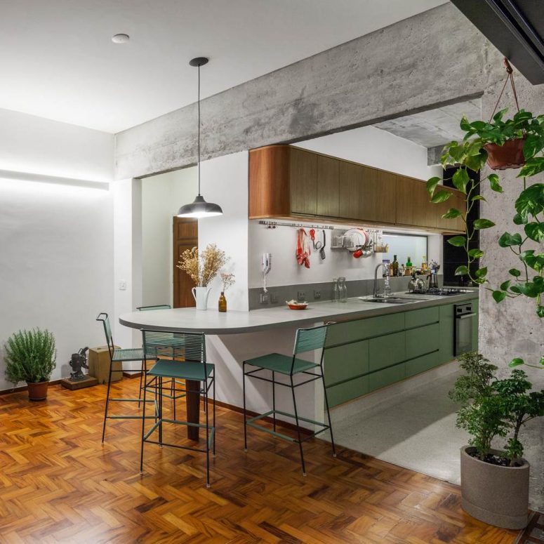 Modern Remodel Of A Historic Apartment In Brazil
