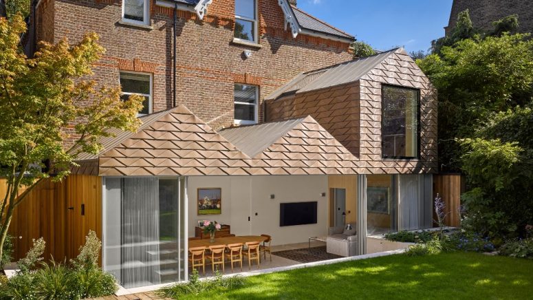 London House Renovation With Zigzags On The Facade