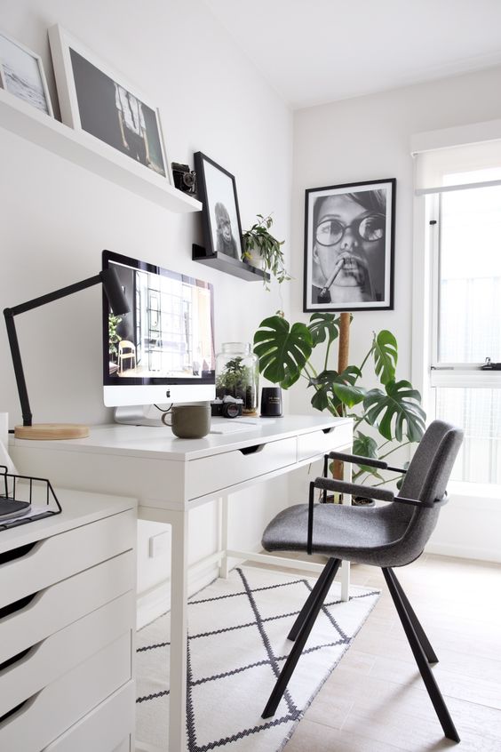 22 Stunning Home Office Inspiration for a Stylishly Productive Space 