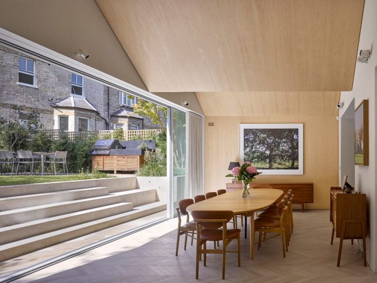 The interiors are done with plenty of maple wood, which looks light and warm