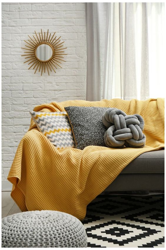 25 Trending Grey And Yellow Home Decor Ideas - DigsDigs