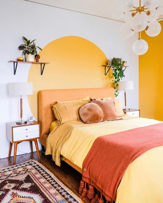 25 Bold Yellow Accent Walls For A Shiny Touch - DigsDigs