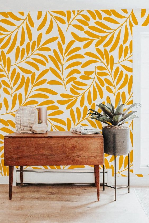 25 Bold Yellow Accent Walls For A Shiny Touch - DigsDigs