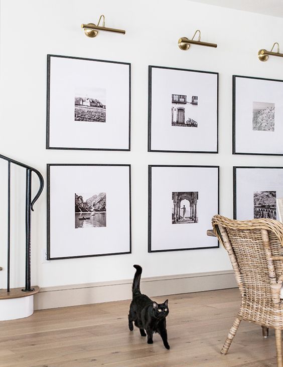 White Gallery Wall Frames in a Box Set