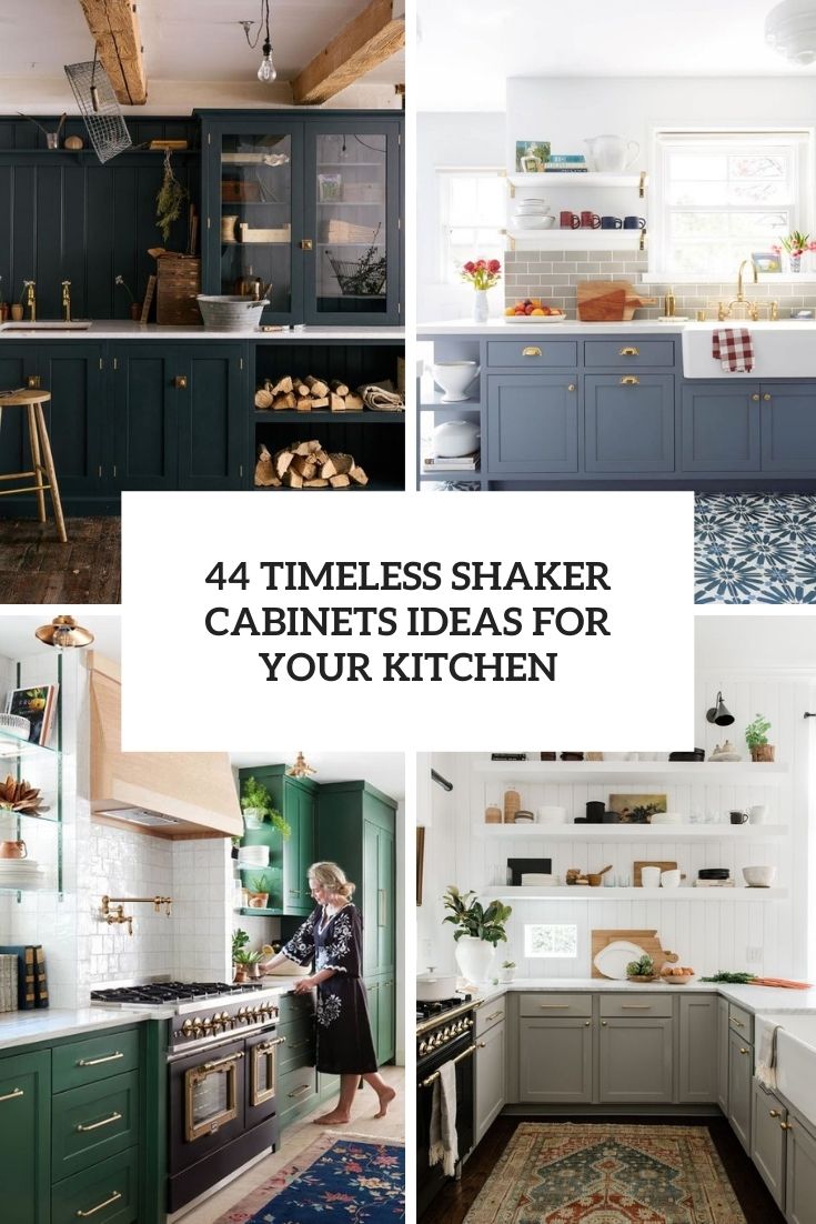 timeless shaker cabinets ideas for your kitchen cover