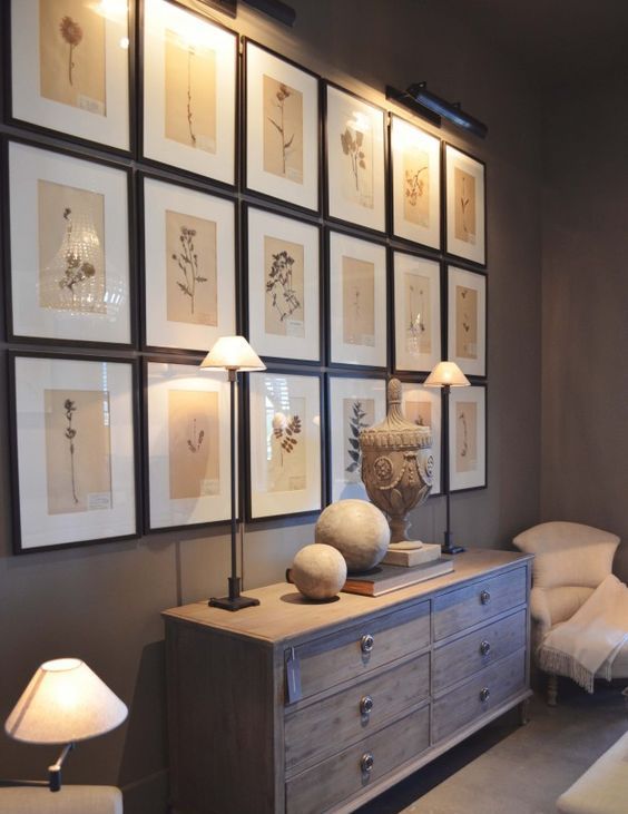 25 Cool Grid Gallery Walls That Catch An Eye DigsDigs