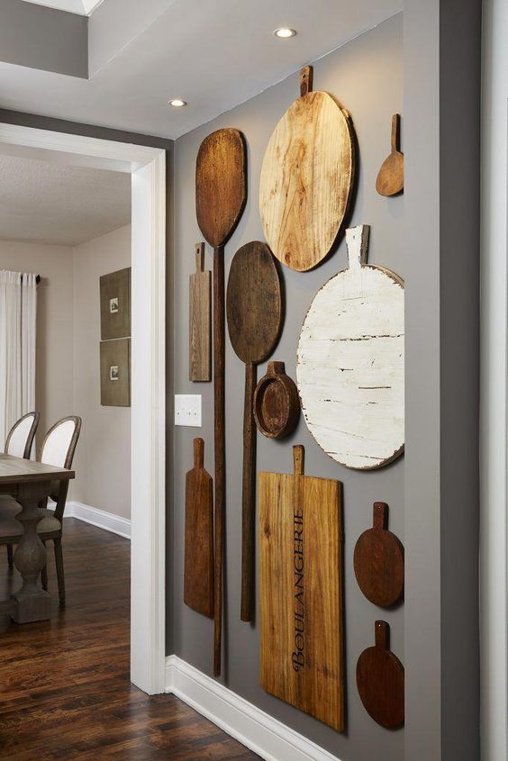 Cutting Board Kitchen Gallery Wall