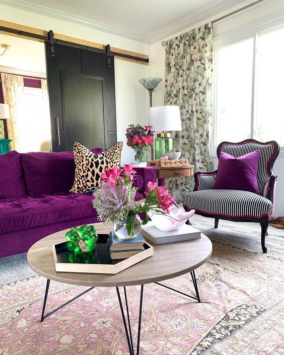 37 Stylish Ideas To Integrate A Purple Sofa Into Your Space DigsDigs