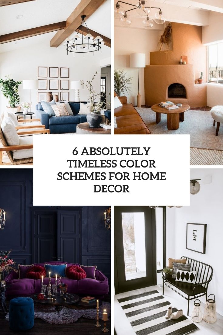 6 absolutely timeless color schemes for home decor cover