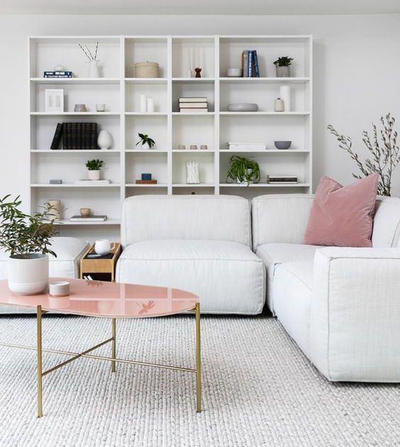 a minimalist scandi living room design