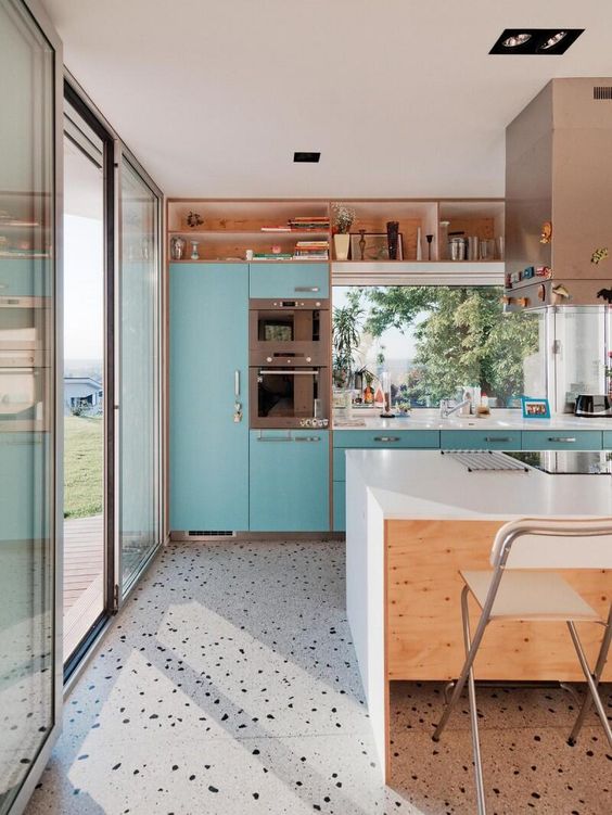 Terrazzo Tile Kitchen