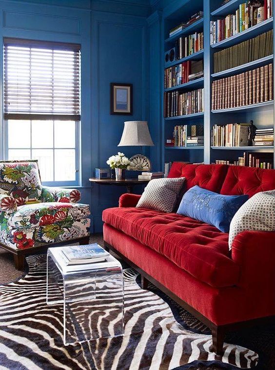 Red Sofa Into Your Interior