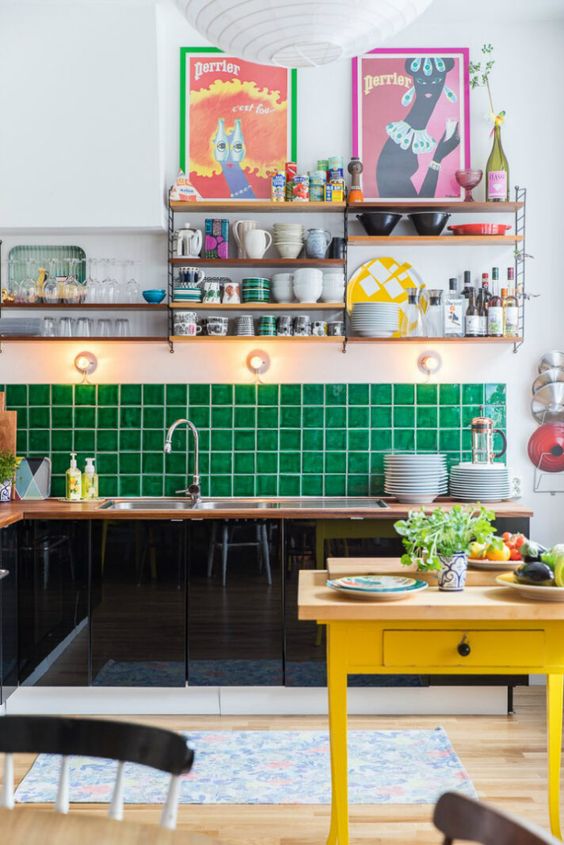 28 Maximalist Kitchen Decor Ideas That Wow - DigsDigs