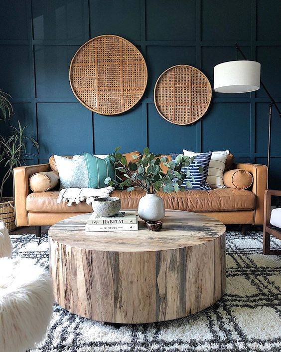 28 Stylish Navy Accent Walls For A Dramatic Accent DigsDigs