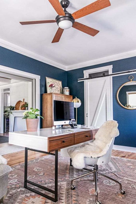 25 Inviting And Lovely Modern Country Home Offices DigsDigs