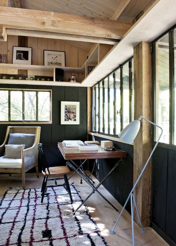 25 Inviting And Lovely Modern Country Home Offices DigsDigs