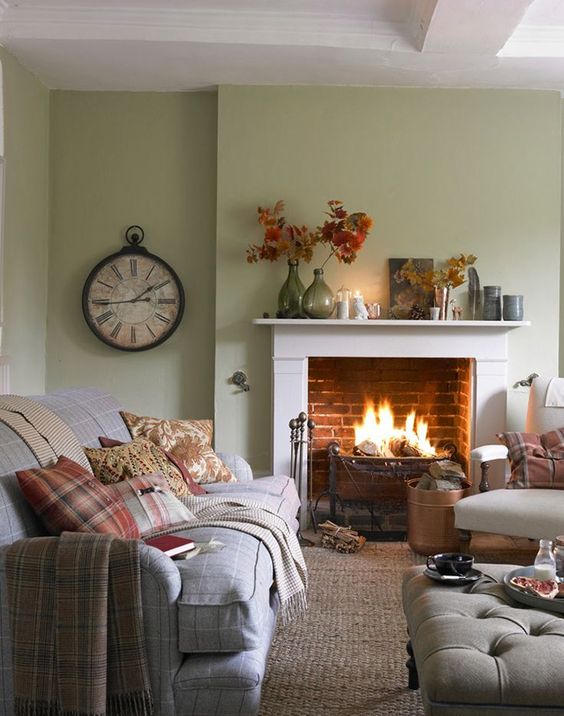 30 Cozy Modern Country Living Room Decor Ideas - DigsDigs