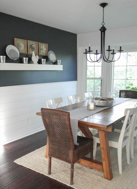 35 Cozy And Welcoming Modern Country Dining Rooms - DigsDigs