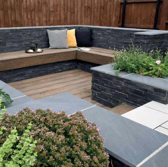 25 And Stylish Sunken Patios And Decks DigsDigs