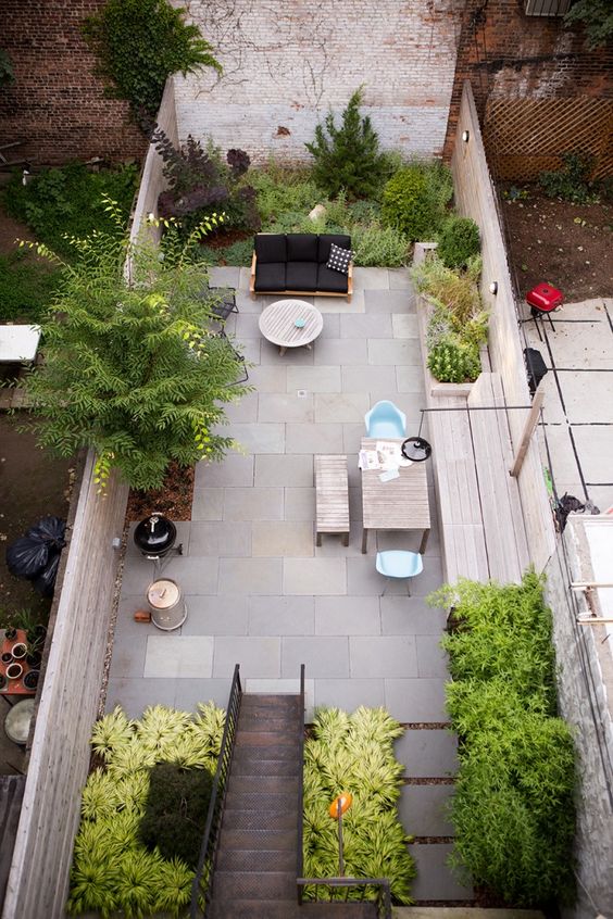 25 Welcoming And Stylish Sunken Patios And Decks DigsDigs