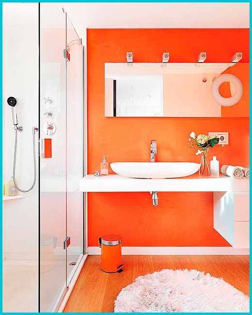 25 Bright And Cheerful Orange Accent Wall Ideas DigsDigs
