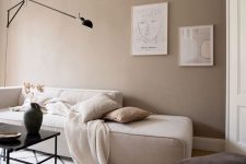 a cozy scandinavian living room design