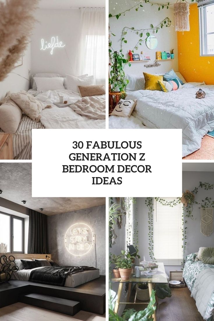 30 Fabulous Generation Z Bedroom Decor Ideas