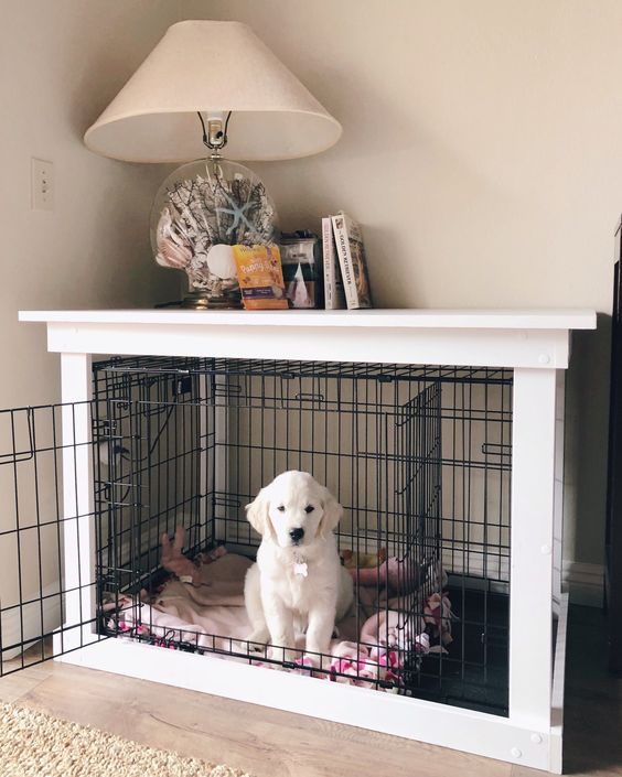 33 Dog Crates And Kennels To Please, Dog Bed Furniture Crate