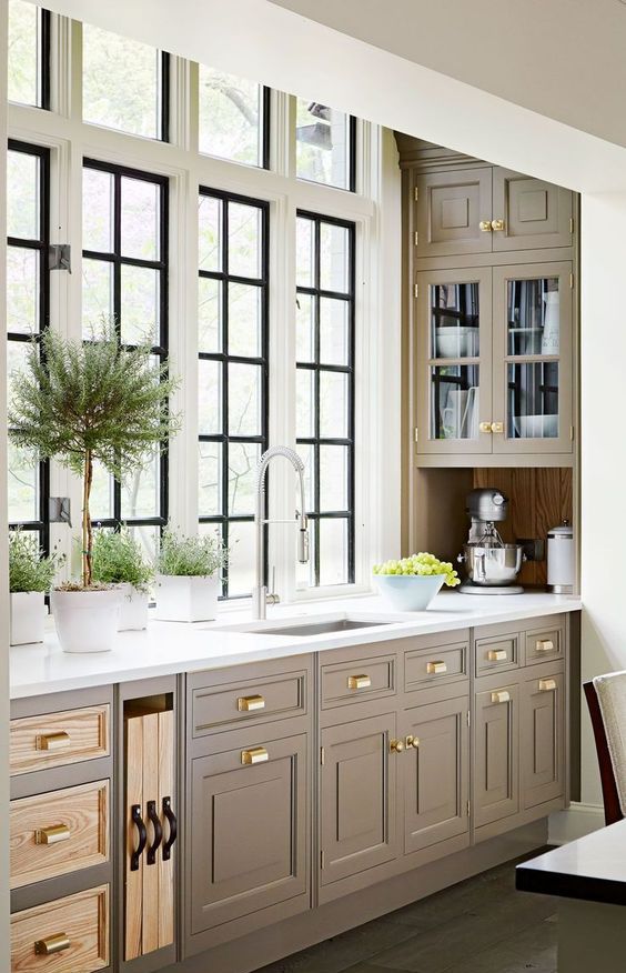 36 Refined Taupe Kitchen Decor Ideas That Inspire DigsDigs