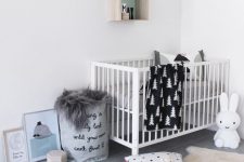 a stylish modern nursery design