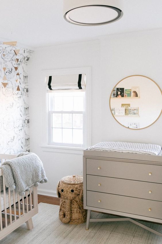 28 Serene Scandinavian Nursery Decor Ideas - DigsDigs