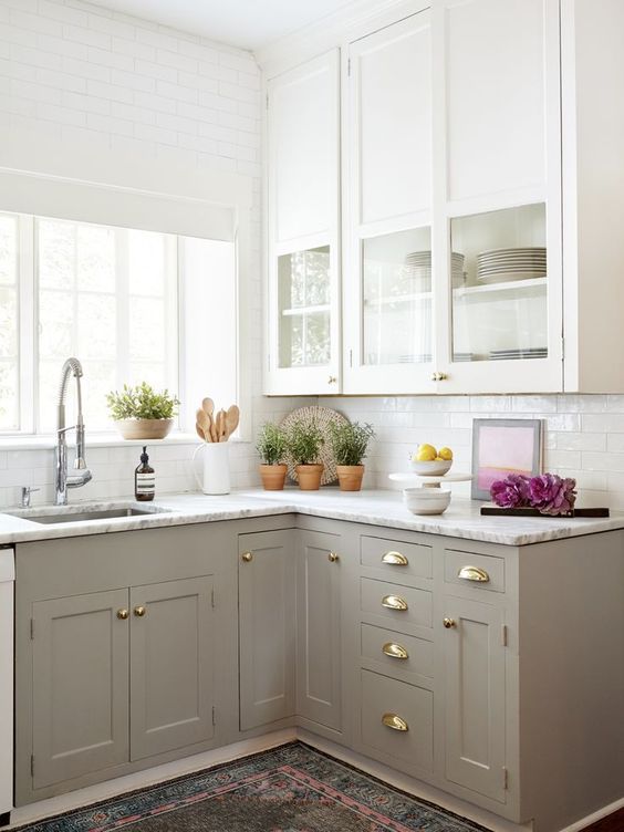 30 Timelessly Elegant Greige Kitchen Decor Ideas DigsDigs