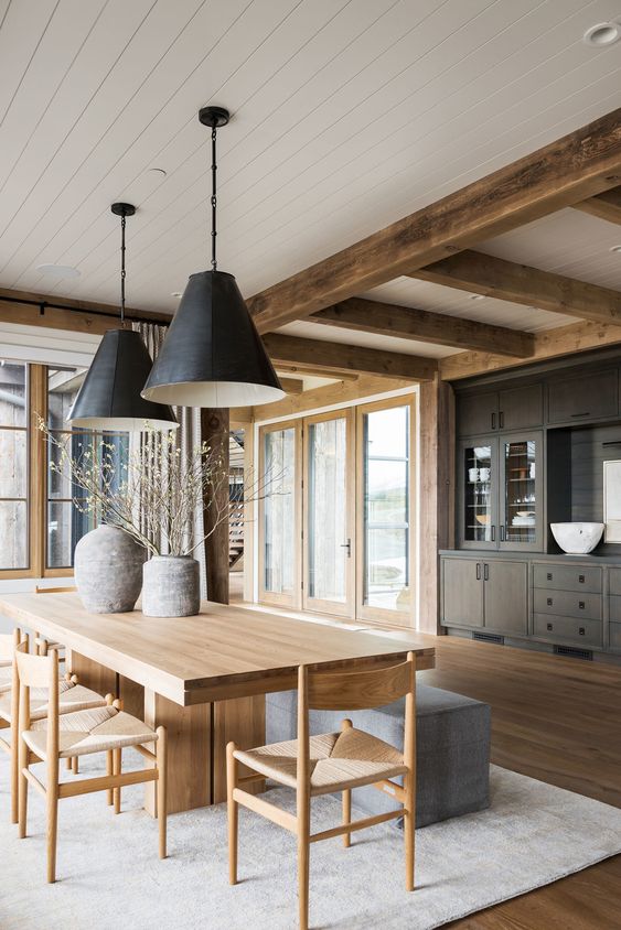 a cozy farmhouse kitchen design