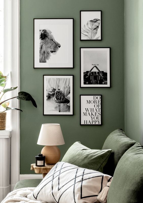 34 Stylish Black And White Gallery Wall Ideas DigsDigs