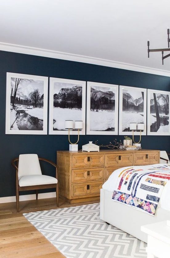 34 Stylish Black And White Gallery Wall Ideas DigsDigs