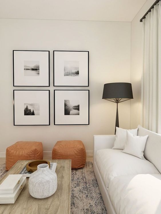 34 Stylish Black And White Gallery Wall Ideas - DigsDigs