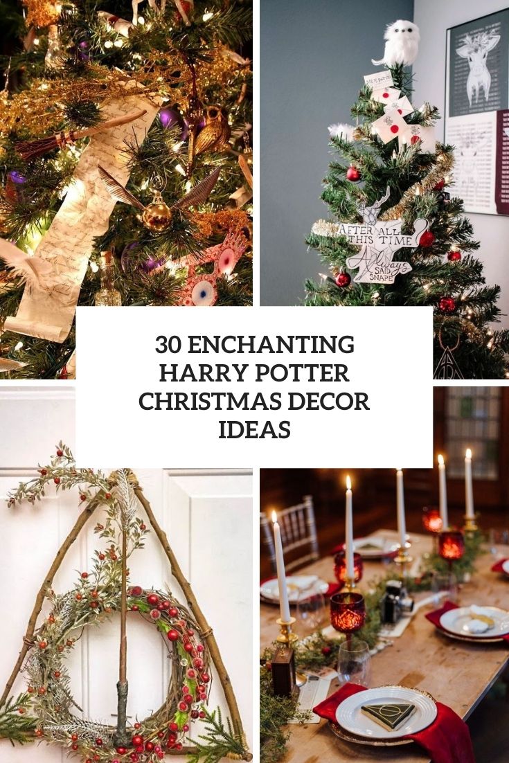 enchanting harry potter christmas decor ideas cover
